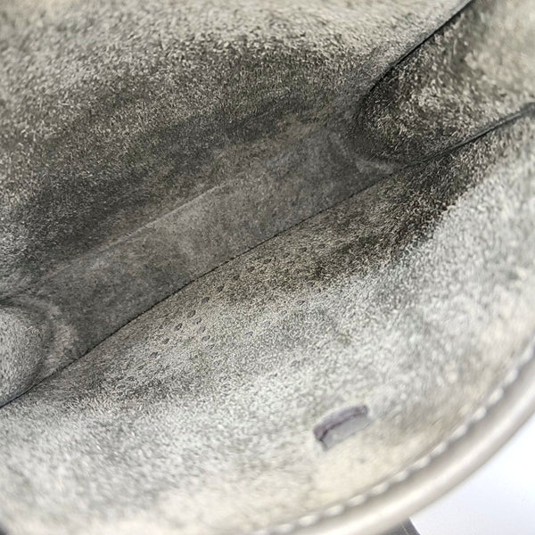 Authenticated pre-owned Evelyne TGM Clemence Grey - Shoulder Bag at Looply