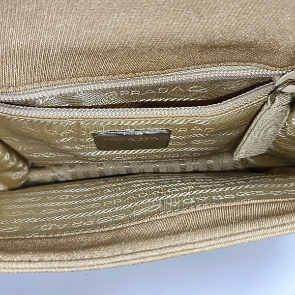 Canvas Shoulder Bag Beige