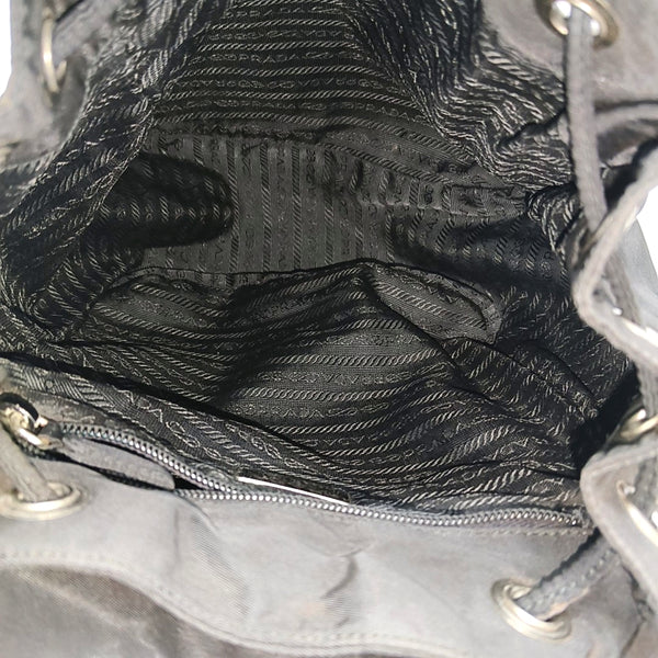 Nylon Backpack Black