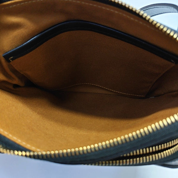 Coated Canvas Small Brown