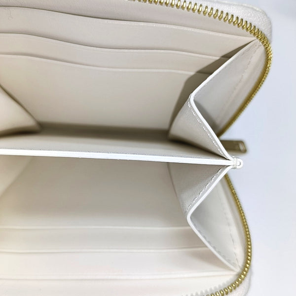 Calfskin Card Holder White