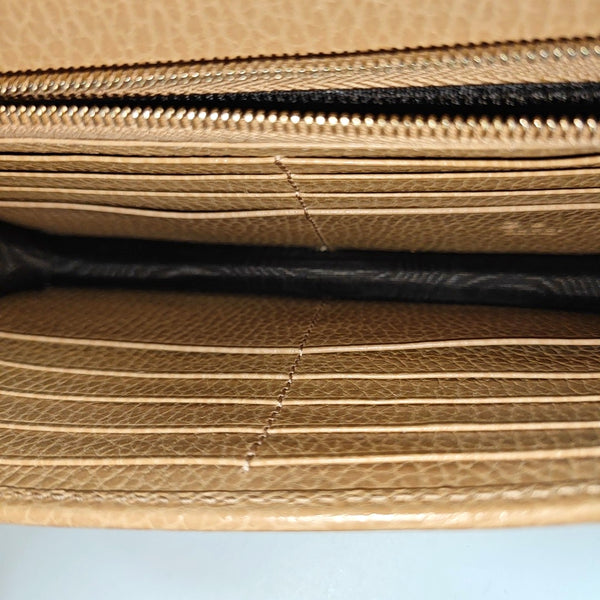 Interlocking G Small Calfskin Beige