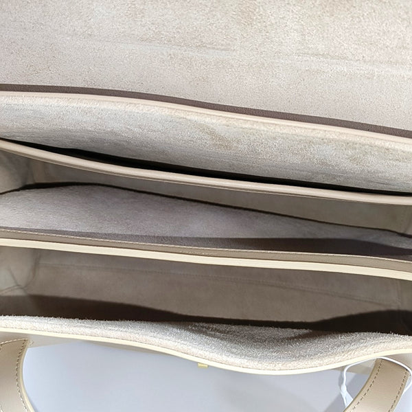 16 Large Calfskin Beige