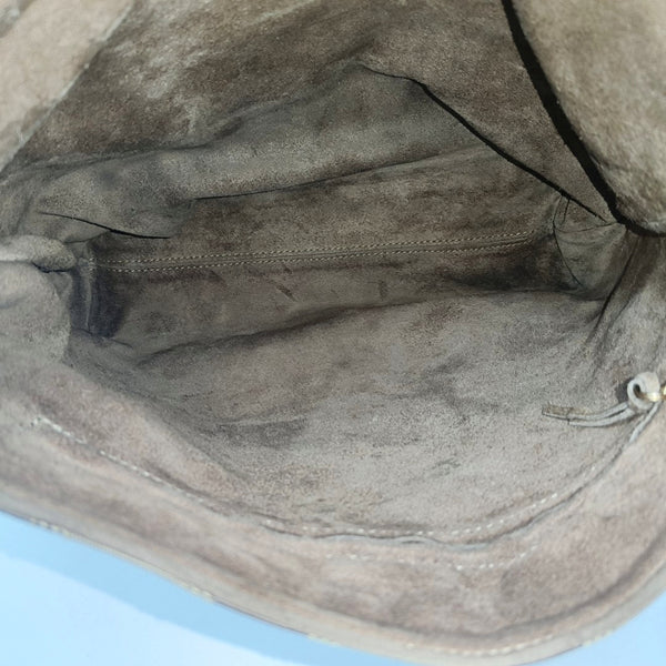 Canvas Shoulder Bag Brown