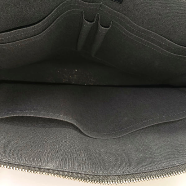 PORTE-DOCUMENTS Damier Graphite Coated Canvas Gray