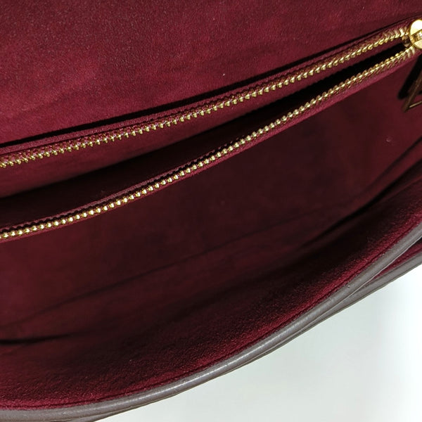 PASSY Monogram Coated Canvas Brown
