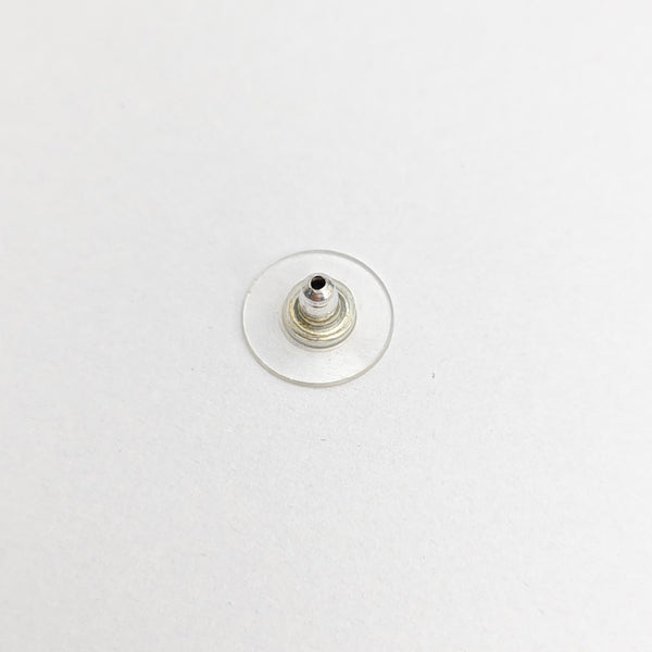 Metal Black Stud Earrings