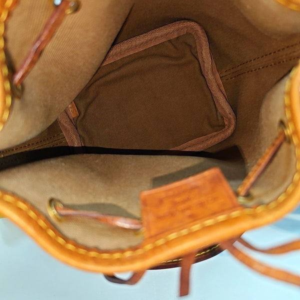 NÉONOÉ Nano Monogram Coated Canvas Brown