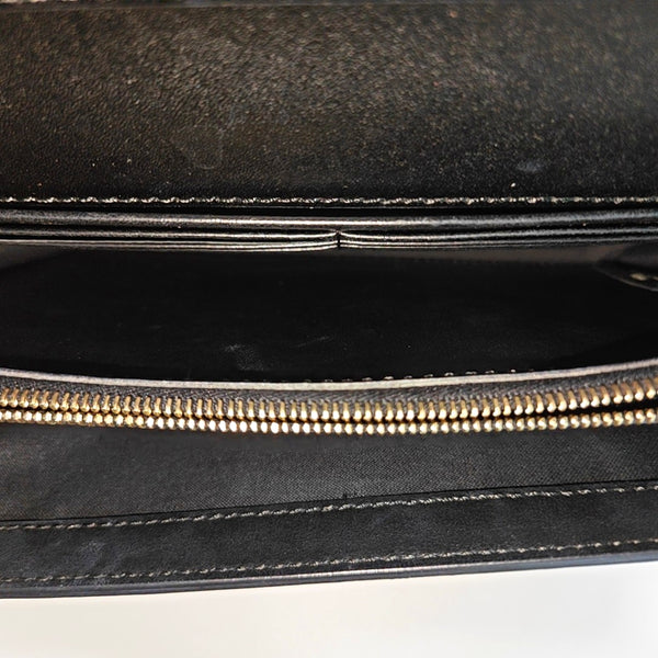 Wallet Calfskin Black