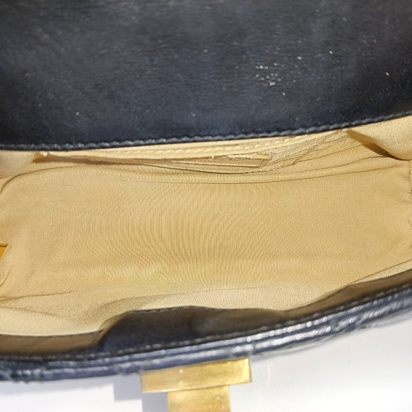 Quilted Calfskin Black