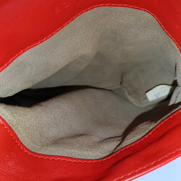 Messenger Lambskin Red