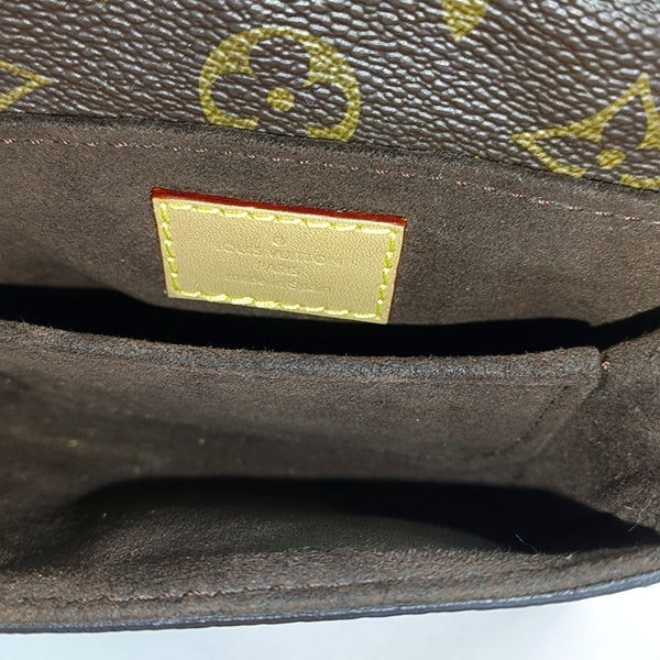MÉTIS Micro Monogram Coated Canvas Brown