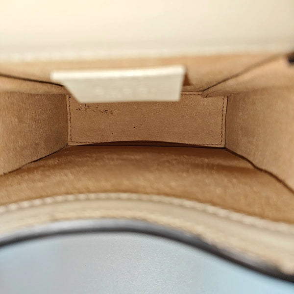 Horsebit 1955 Mini Coated Canvas Beige
