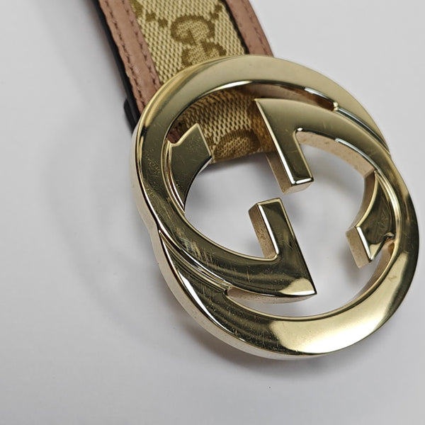 Fabric Belt Beige