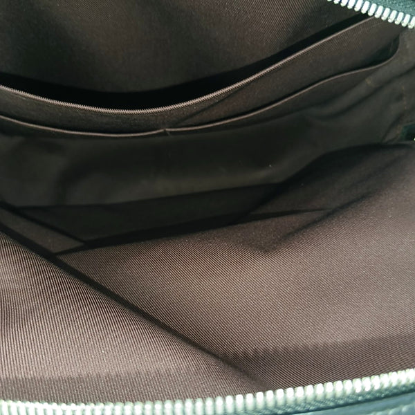 JOSH Monogram Coated Canvas Brown
