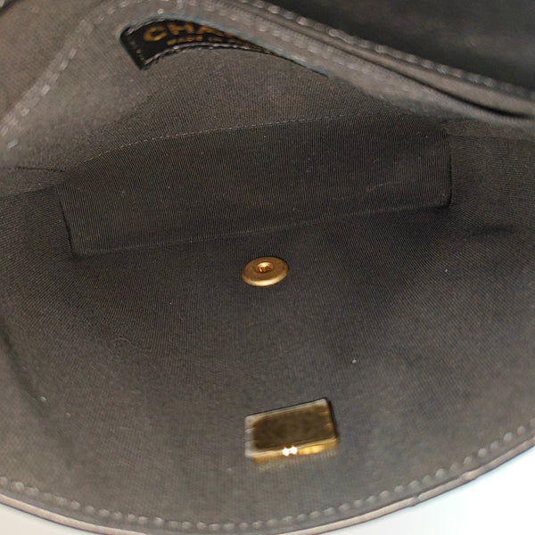 Quilted Lambskin Black
