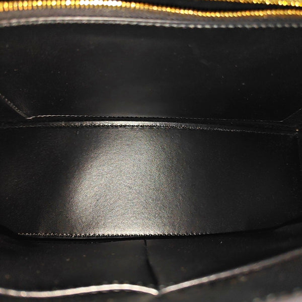 Hourglass Small Calfskin Black