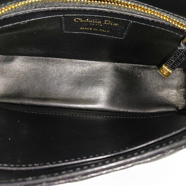 Dior Caro Small Cannage Calfskin Black