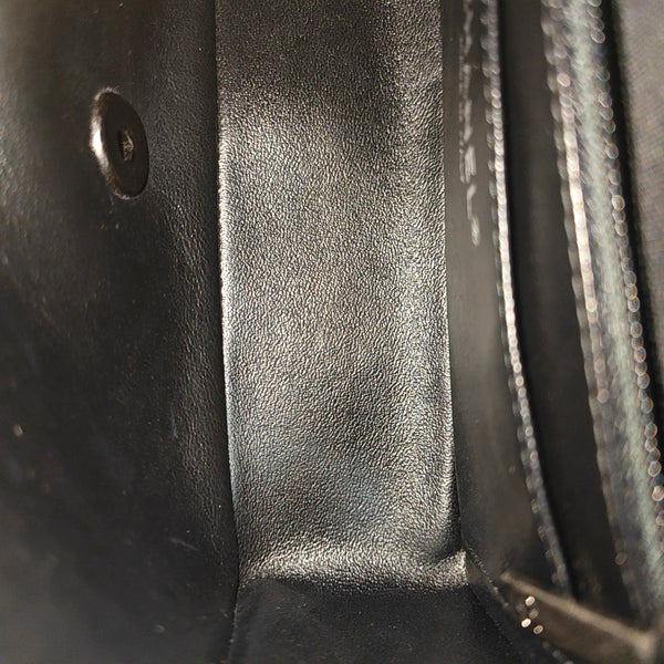 CLASSIC FLAP Mini Quilted Grained Calfskin Black