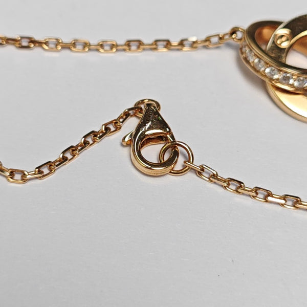 LOVE 18k Rose Gold Necklace
