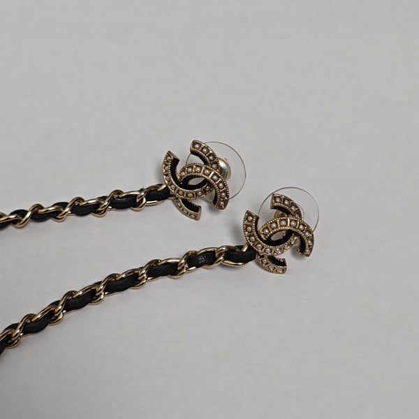 Metal Gold Stud Earrings