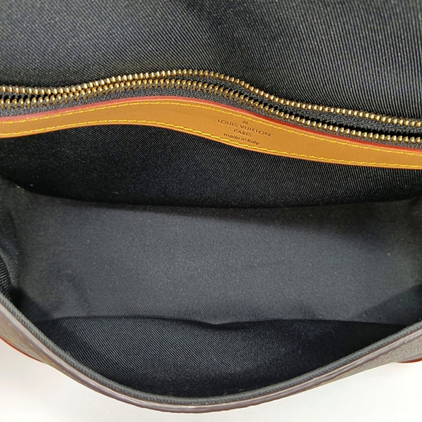 DIANE Monogram Coated Canvas Brown