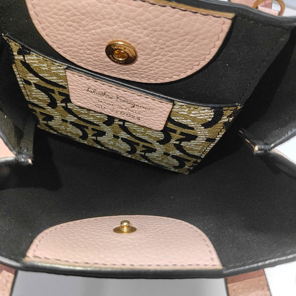 Gancini Mini Calfskin Pink