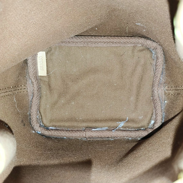 NÉONOÉ Nano Monogram Coated Canvas Brown