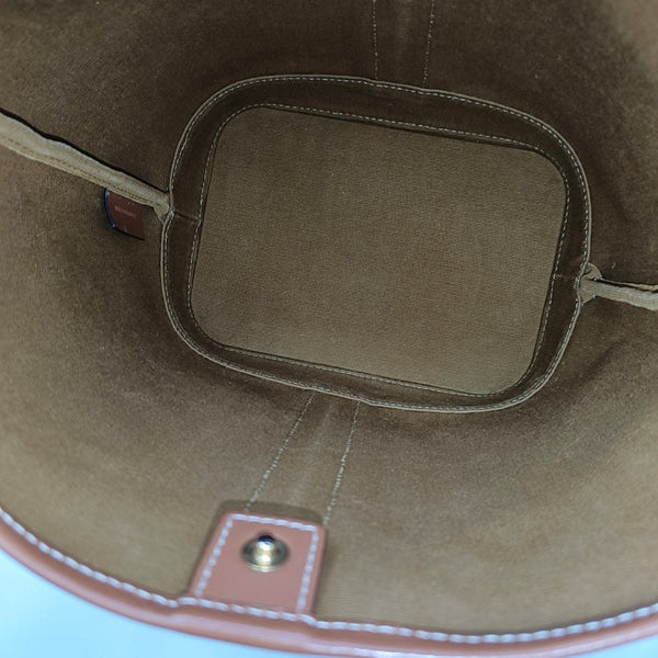 TRIOMPHE CANVAS Small Coated Canvas Brown
