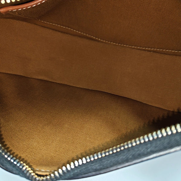 AVA Small Coated Canvas Brown