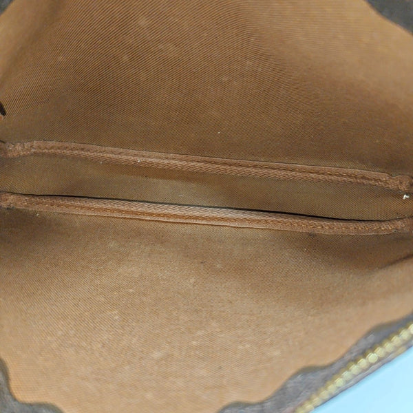 ACCESSOIRES Monogram Coated Canvas Brown