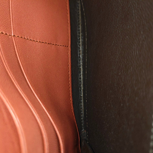 Calfskin Clutch Red
