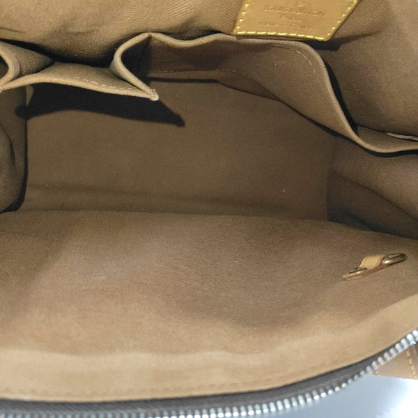 POPINCOURT Monogram Coated Canvas Brown
