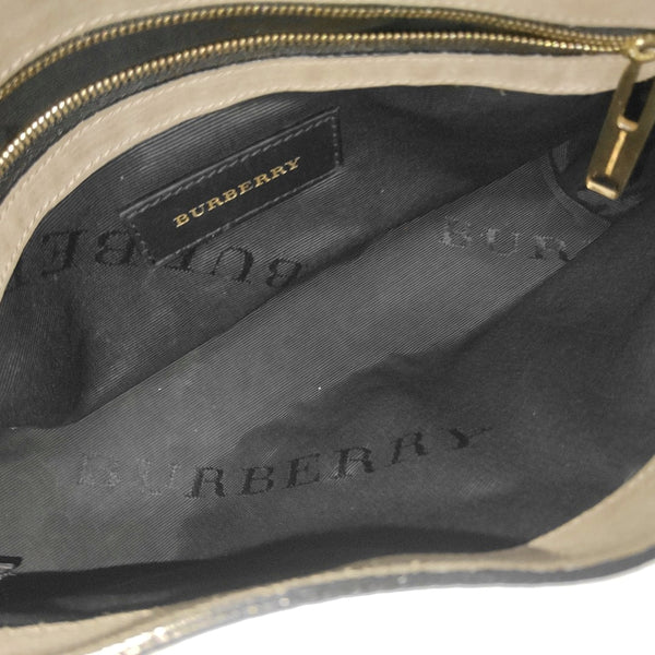 Calfskin Shoulder Bag Gray