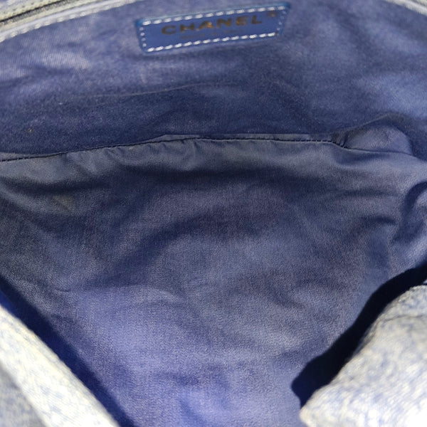 Quilted Fabric Blue