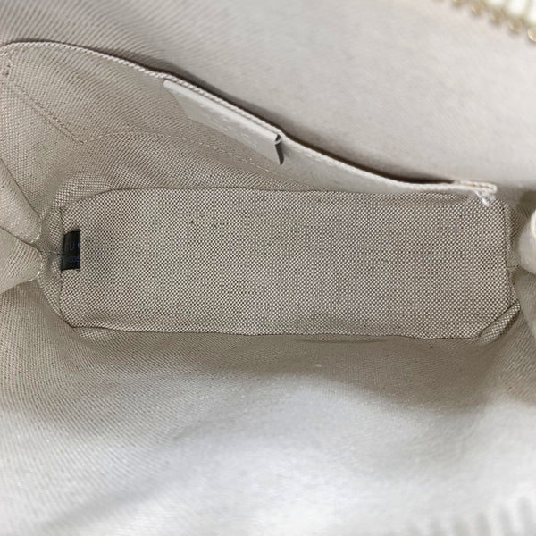 Authenticated pre-owned Horsebit 1955 Mini Coated Canvas Beige - Shoulder Bag at Looply