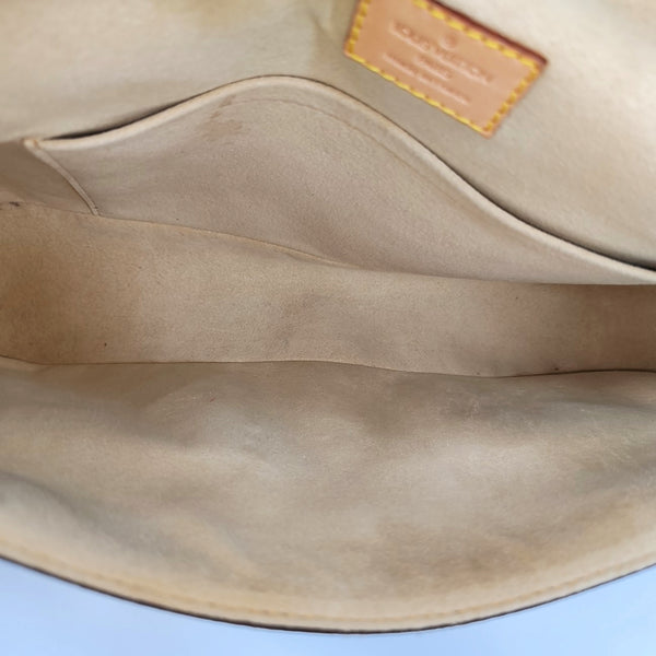 HUDSON PM Monogram Coated Canvas Brown