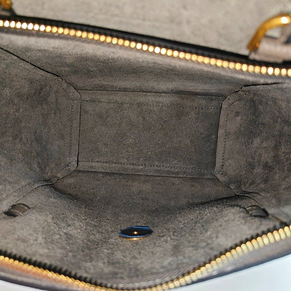 BELT Nano Calfskin Gray