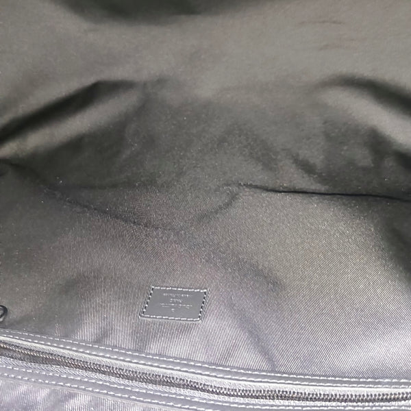 KEEPALL 55 Monogram Coated Canvas Black