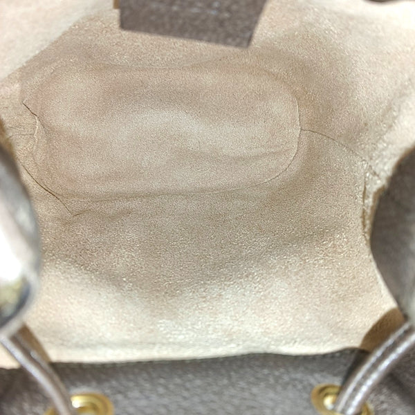 Ophidia Mini Monogram Coated Canvas Beige