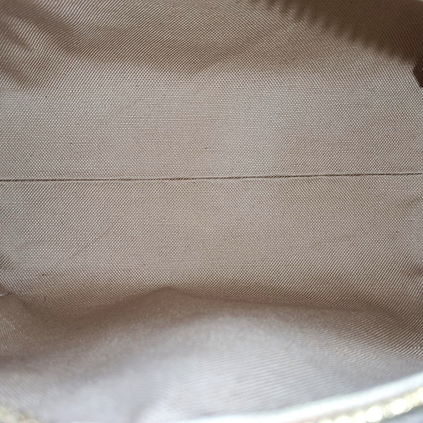 Ophidia Small Monogram Denim Beige