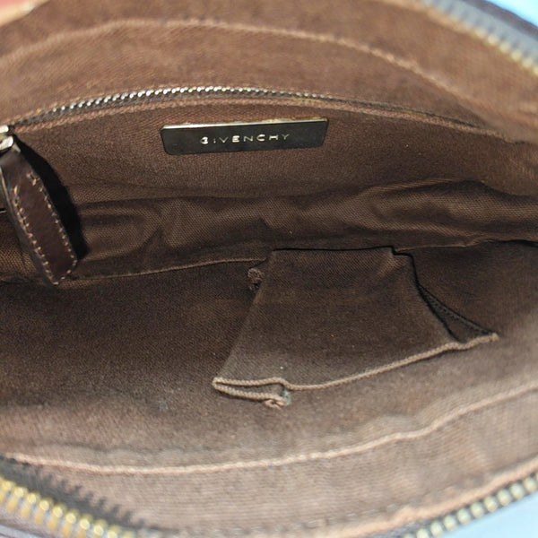 Leather Clutch Brown