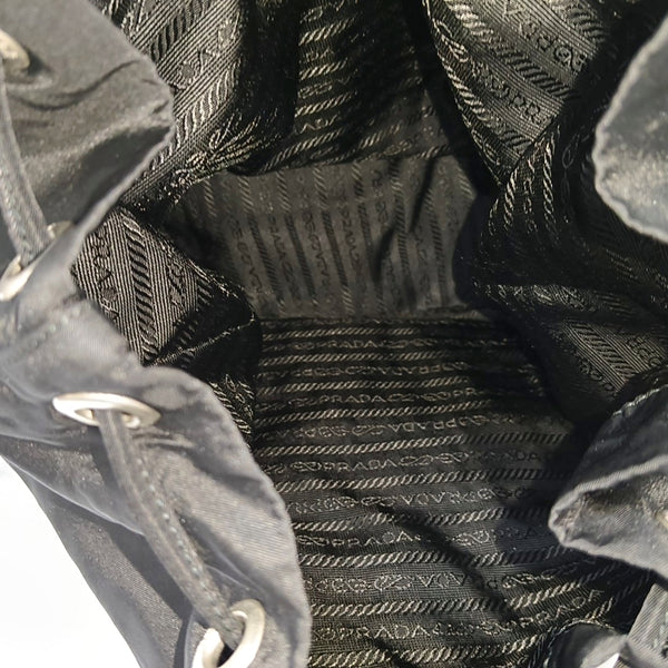 Nylon Backpack Black