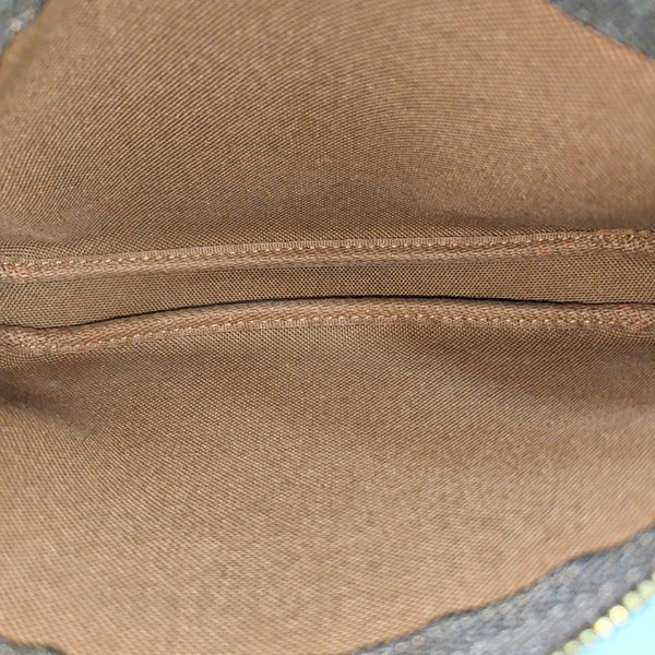 ACCESSOIRES MM Monogram Coated Canvas Brown