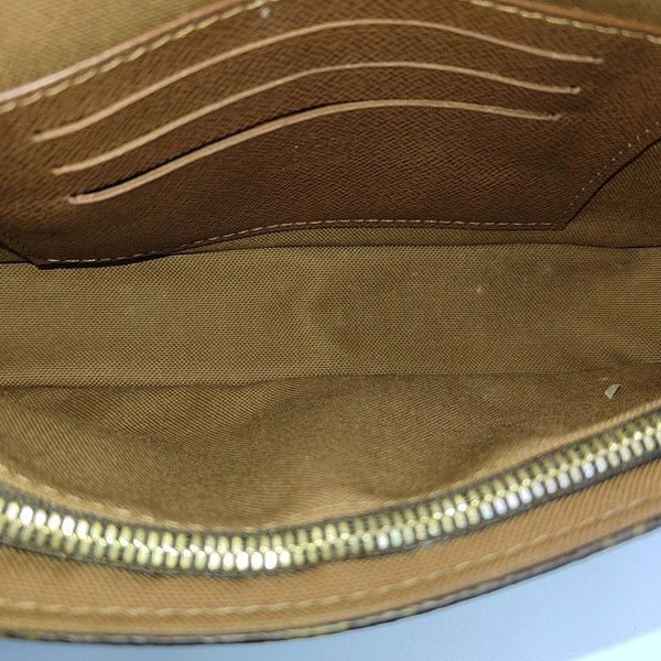 IVY Monogram Coated Canvas Brown