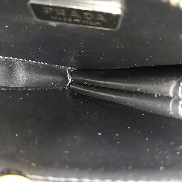 Calfskin Shoulder Bag Mini Black
