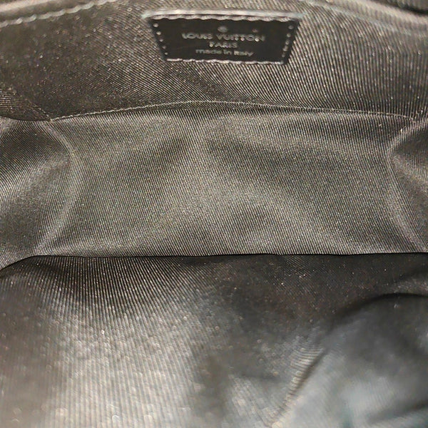 SOFT TRUNK Mini Monogram Coated Canvas Black