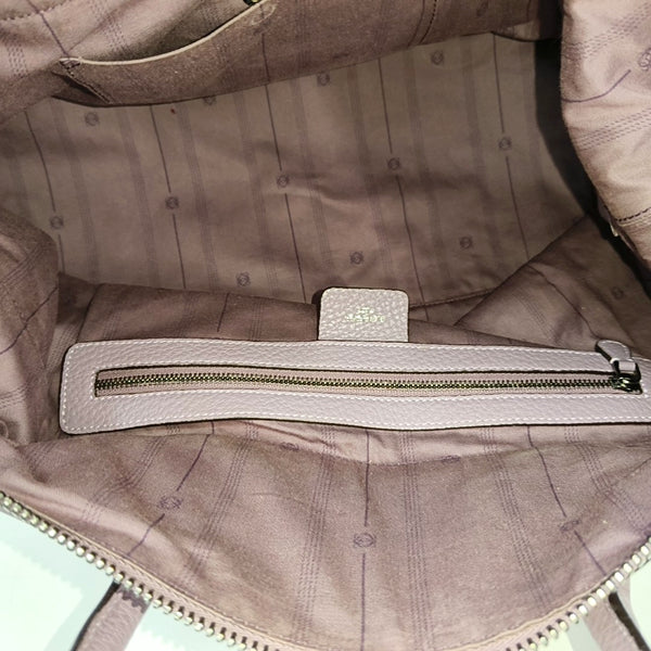 Calfskin Shoulder Bag Purple