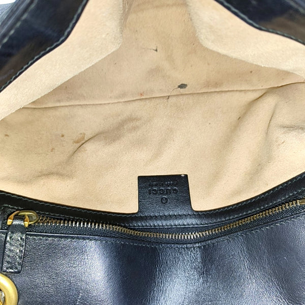 GG Marmont Medium Quilted Calfskin Black
