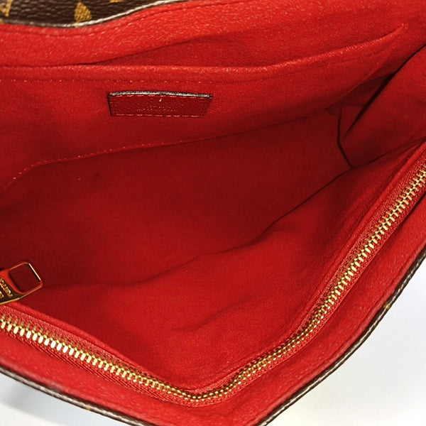 SAINT PLACIDE Monogram Coated Canvas Brown